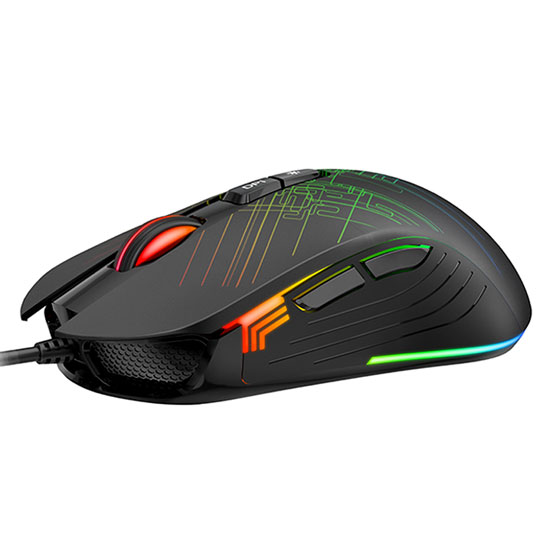 FEEX MX1.SLEEK GAMING MOUSE (4800 DPI ) FULL RGB